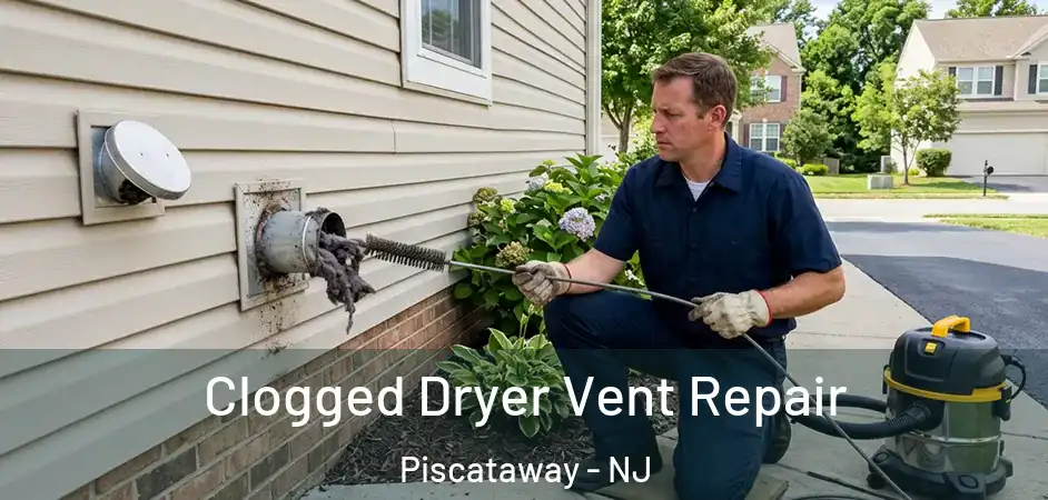  Clogged Dryer Vent Repair Piscataway - NJ