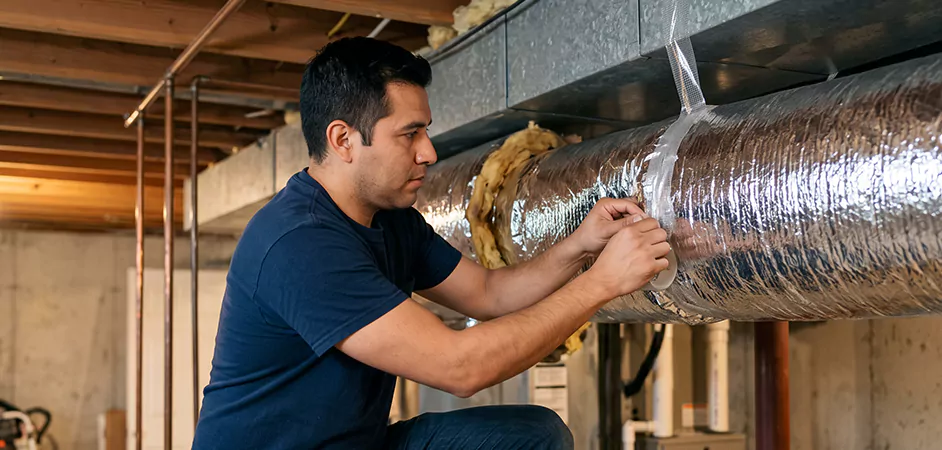 Duct Insulation Upgrade in Piscataway