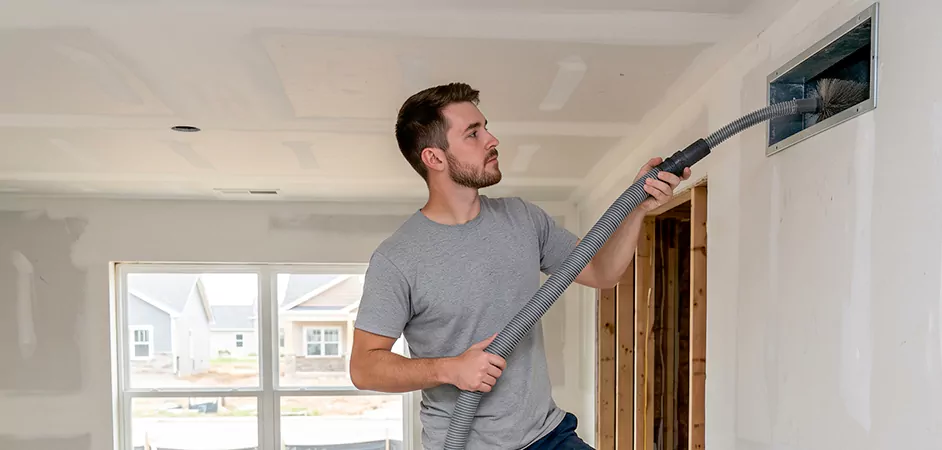 Multifamily New Construction Duct Cleaning in Piscataway