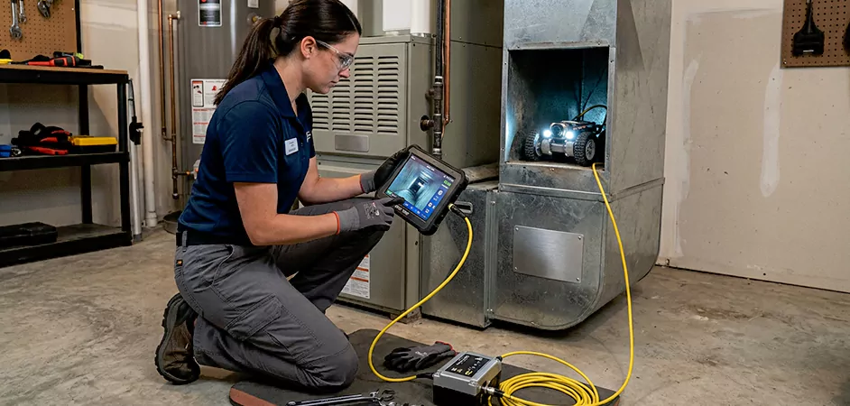 Robotic Duct Inspection in Piscataway